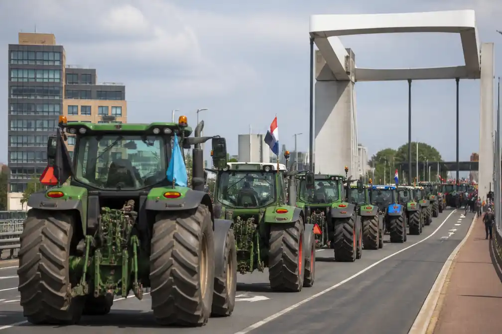Boeren protesteren op 27 juli 2026 tegen stikstofplannen kabinet