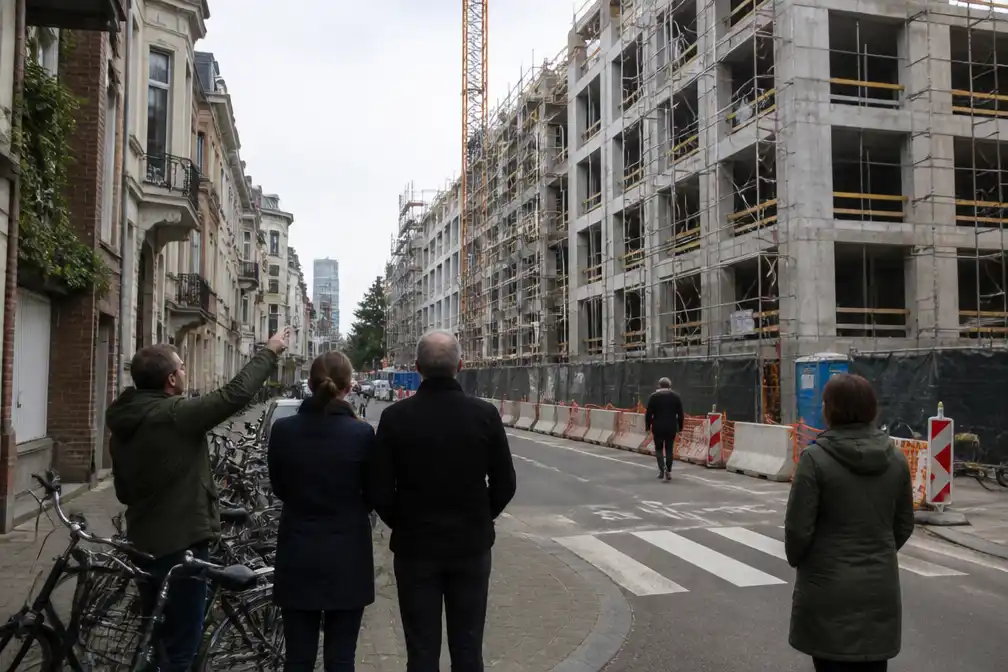 Bewoners Damwijk Antwerpen naar rechter tegen bouw 148 studentenkoten