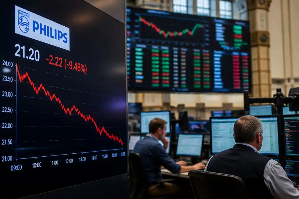 Philips-aandeel 10 procent lager op Damrak ondanks betere kwartaalcijfers