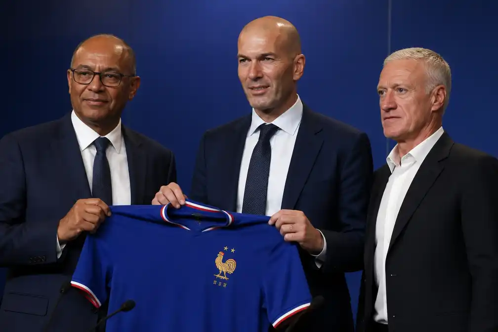 Zinedine Zidane aangesteld als nieuwe bondscoach van Frankrijk