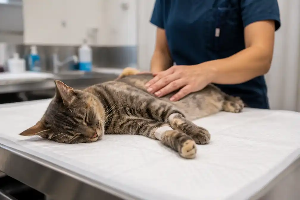 Poes zonder toestemming eigenaar ingeslapen in Geldrop, baasje moet 230 euro betalen