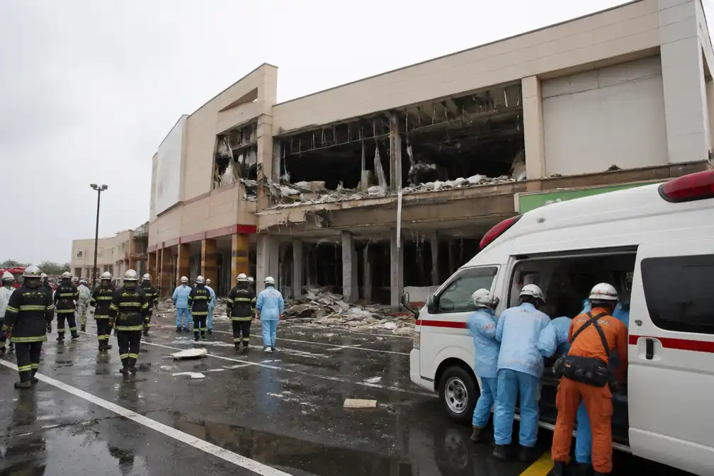 Twee vrouwen omgekomen bij explosie in winkelcentrum in zuiden Japan