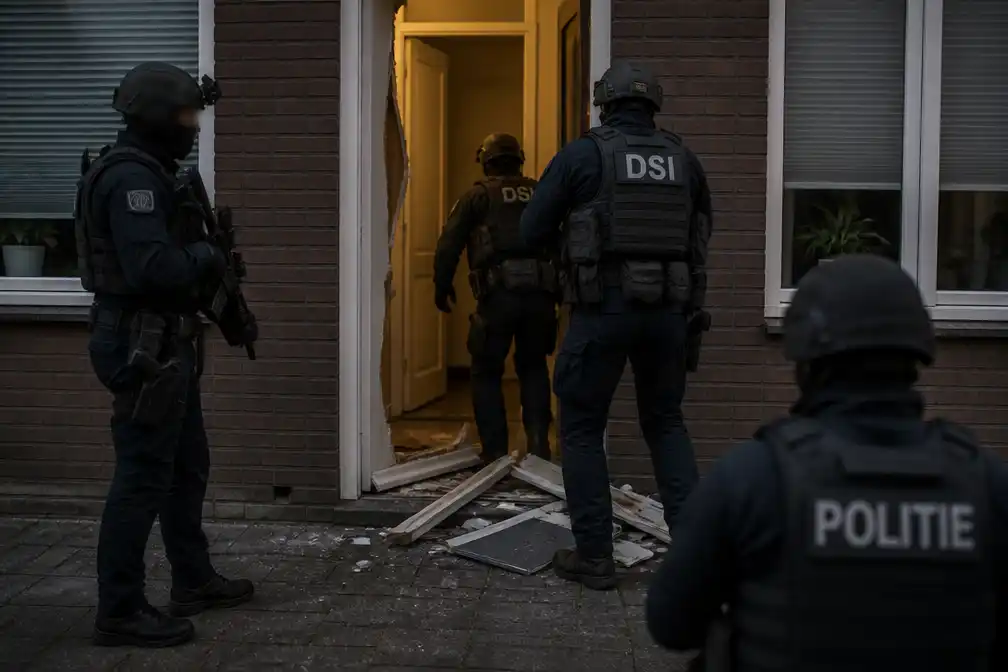 Politie blaast voordeur op en arresteert man in Eindhoven op zelfde adres als eerdere aanhouding tiener IS-aanhanger