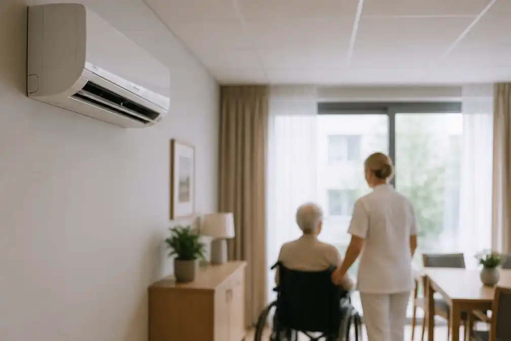 Minister Gennez tegen duurdere airco in woonzorgcentra, flexi-jobs in zorg wel toegestaan zonder extra budget