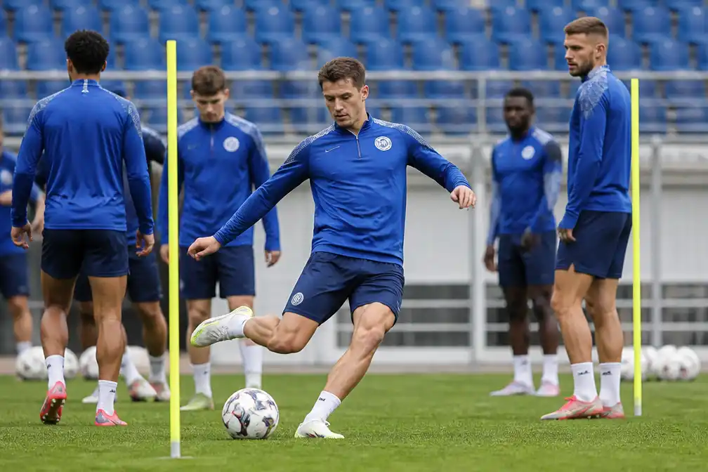 AA Gent traint laatste keer voor Europese terugwedstrijd tegen LNZ Cherkasy
