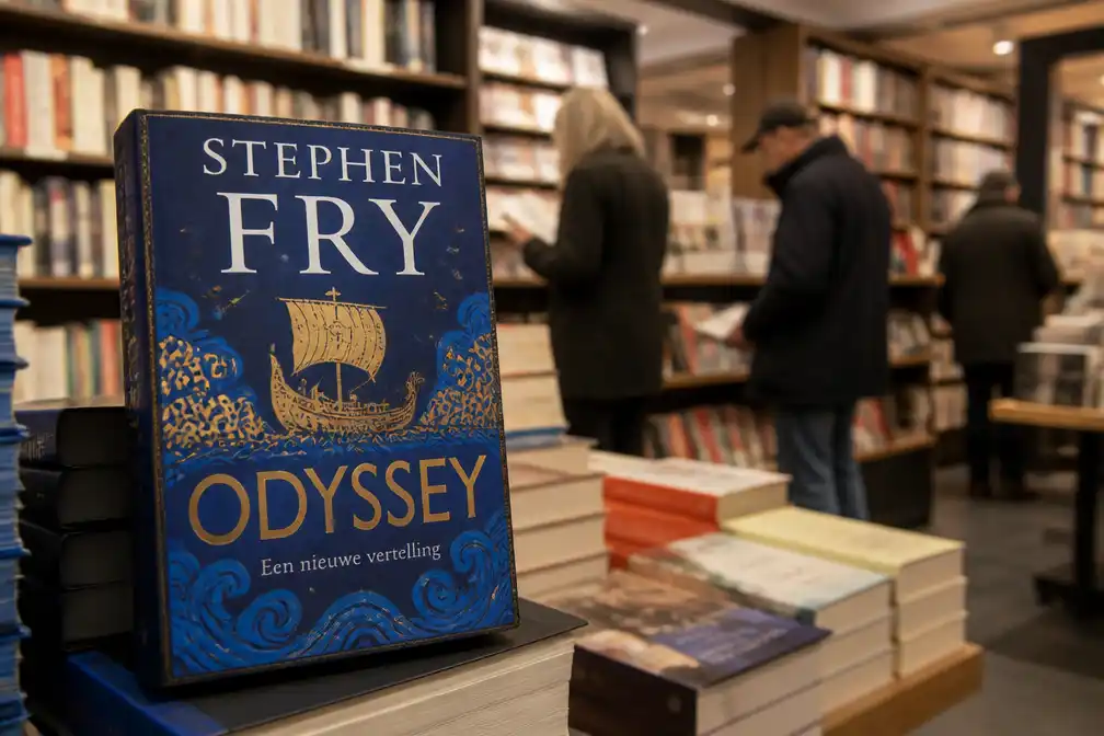Boek van Stephen Fry na succes film weer in Nederlandse bestsellerlijst