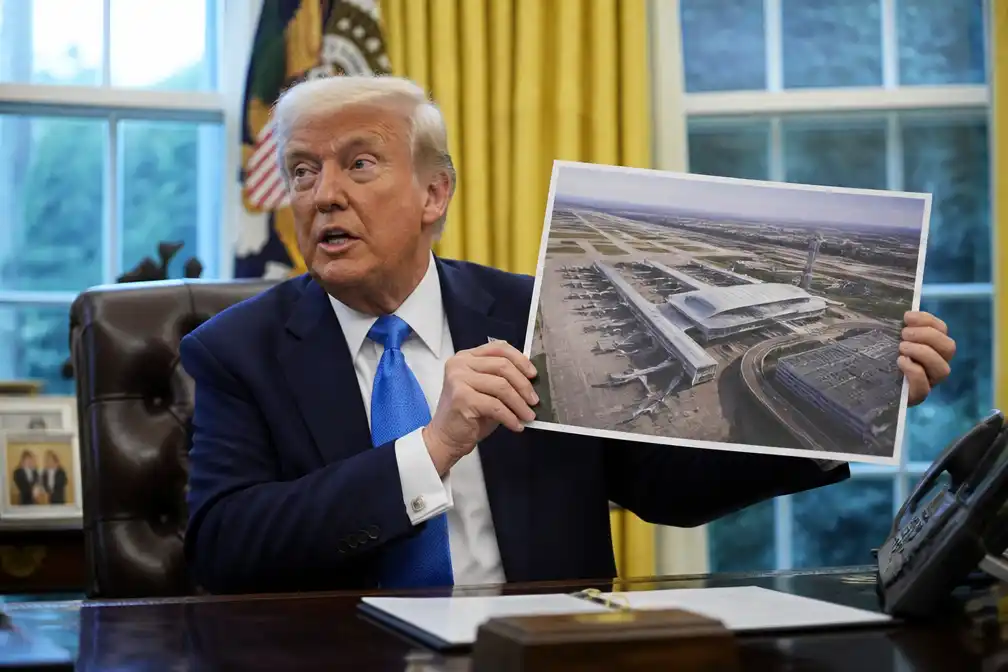 Trump kondigt plan aan voor renovatie Dulles-luchthaven ter waarde van $22 tot $22,5 miljard