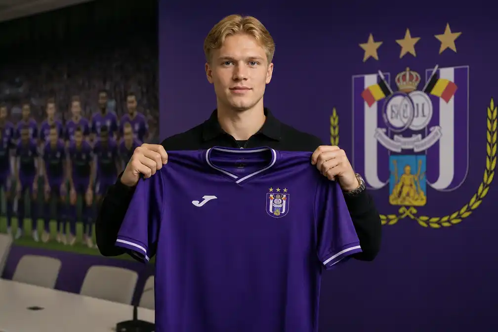 Anderlecht stelt Finse vleugelspeler Oliver Antman voor, voormalig wonderkind
