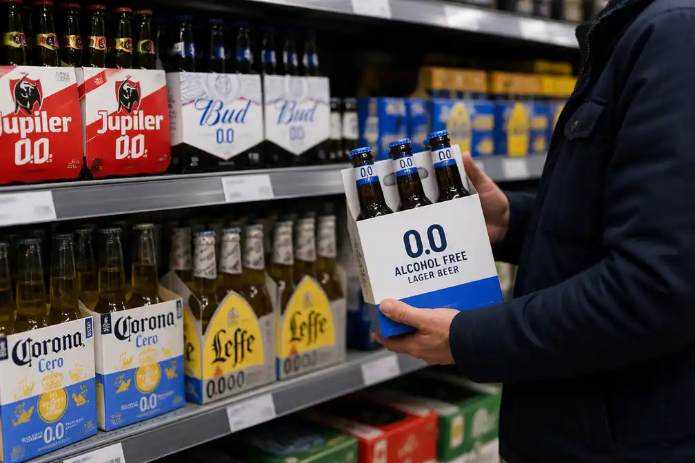 AB InBev boekt hogere winst en omzet in Q2 door alcoholvrij bier
