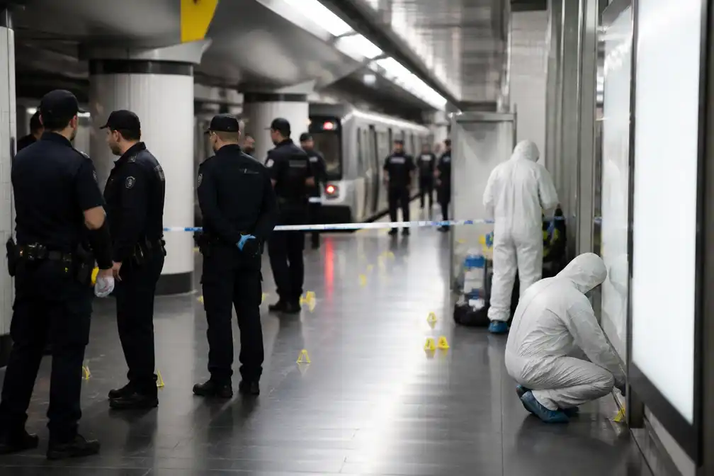 Twee aangehouden na vechtpartij in Brussel metrostation Beurs, één zwaargewond