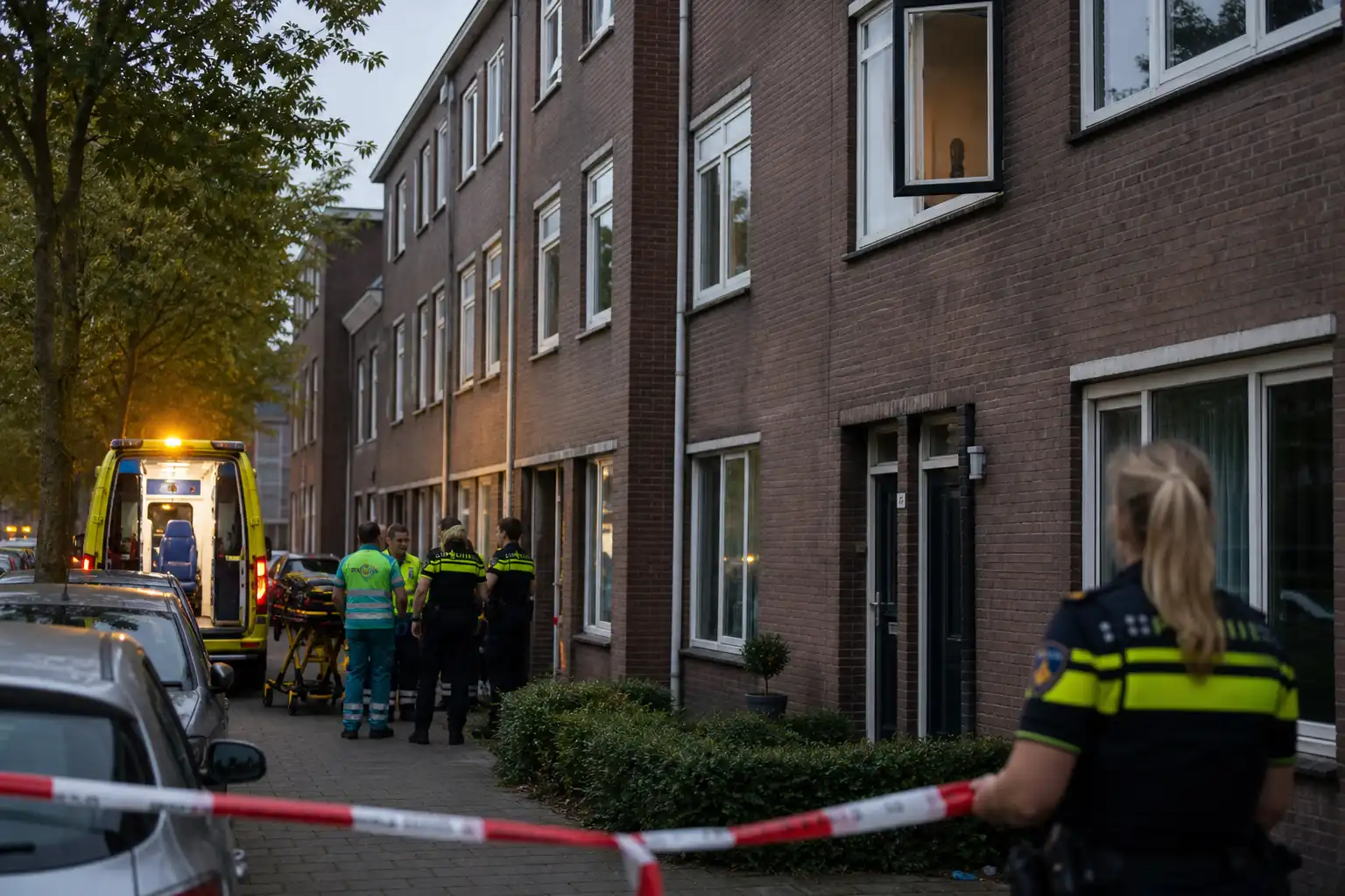 Peuter overlijdt na val uit raam van tweede verdieping in Rotterdam