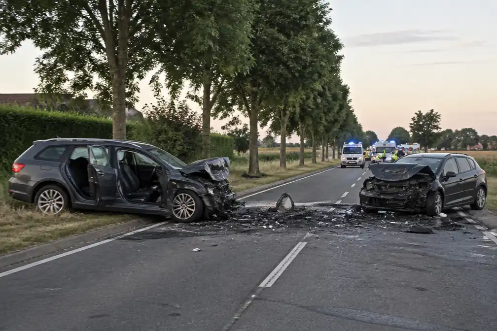 Man omgekomen, zoon zwaargewond bij frontale crash in Oedelem