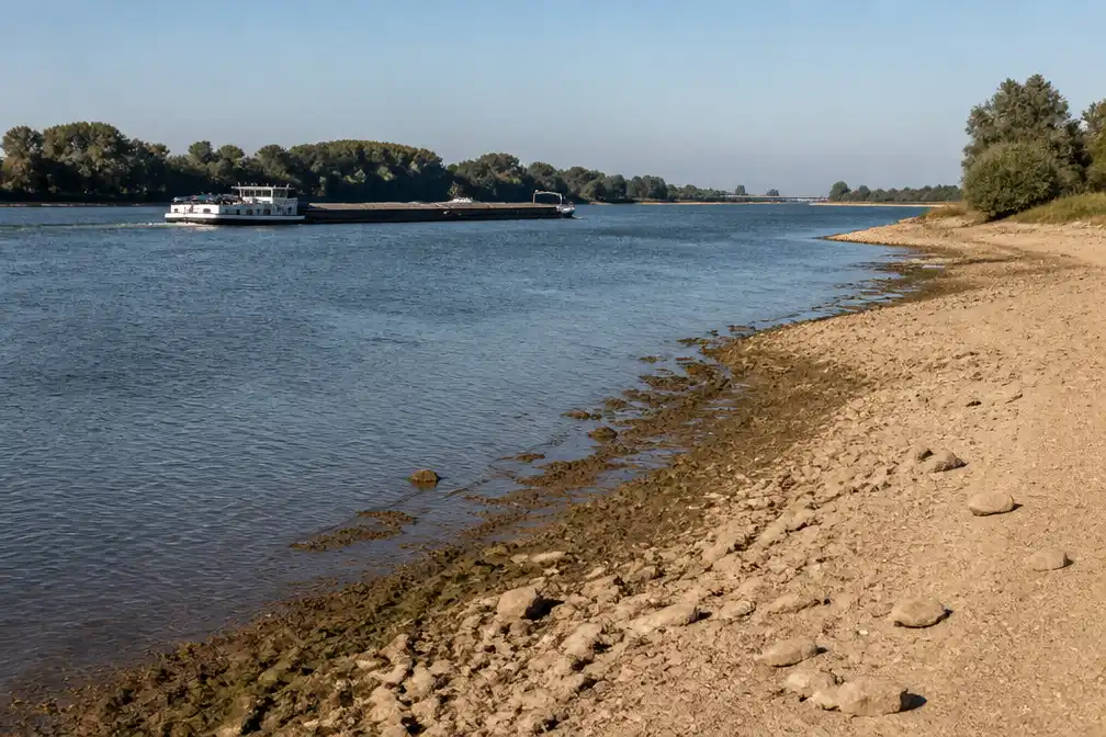 Lage waterstand in rivieren dreigt benzineprijs te verhogen door dicht Twentekanaal