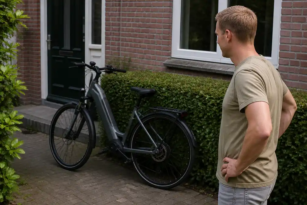 Accu e-bike gestolen uit voortuin terwijl Nijmegen feestviert