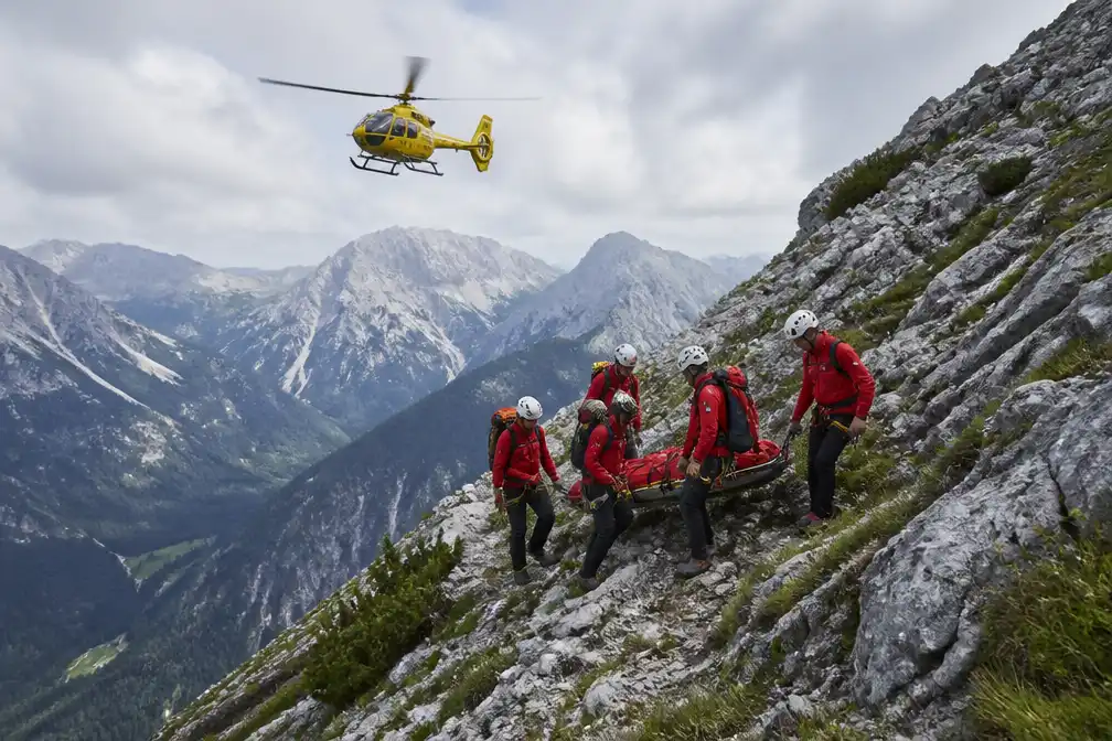 Nederlandse (63) stort 50 meter naar beneden in Oostenrijk na botsing met man