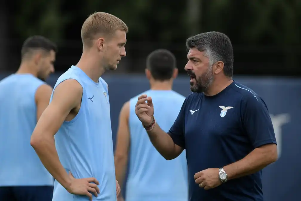 Kenneth Taylor en Gattuso sluiten vrede na opstootje op training Lazio